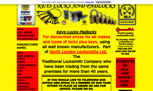 Keyslockspadlocks.com thumbnail