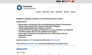 Keystone-engine.org thumbnail