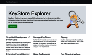 Keystore-explorer.org thumbnail