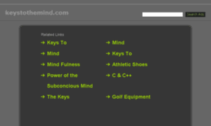 Keystothemind.com thumbnail