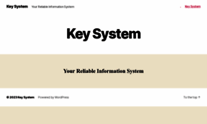 Keysystem.us thumbnail