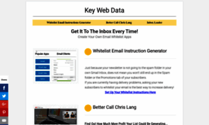 Keywebdata.com thumbnail