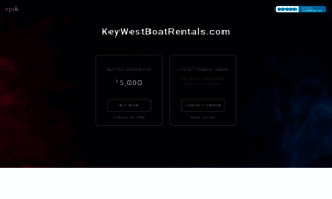 Keywestboatrentals.com thumbnail