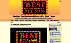 Keywestrestaurantmenu.com thumbnail