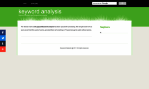 Keyword-analysis.appspot.com thumbnail