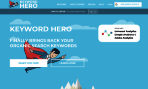 Keyword-hero.com thumbnail