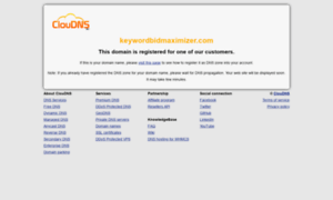 Keywordbidmaximizer.com thumbnail