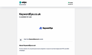 Keywordeye.co.uk thumbnail