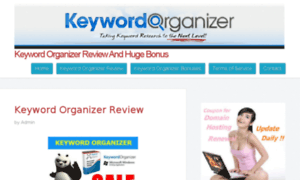 Keywordorganizer-review.com thumbnail