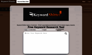 Keywordsheeter.com thumbnail