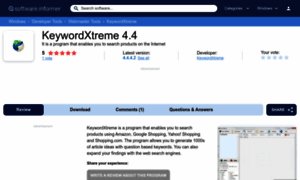 Keywordxtreme.software.informer.com thumbnail