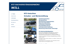 Kfz-sachverstaendiger-will.de thumbnail
