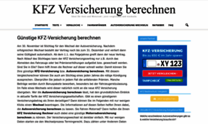 Kfz-versicherung-berechnen.info thumbnail