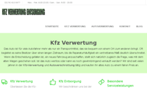 Kfz-verwertung-entsorgung.de thumbnail