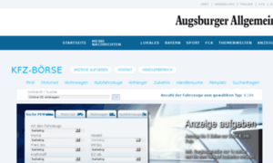 Kfzboerse.augsburger-allgemeine.de thumbnail