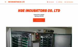 Kgeincubatorscoltd.business.site thumbnail