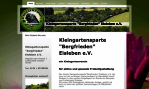 Kgv-bergfrieden.net thumbnail