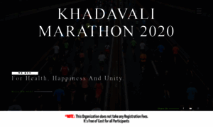 Khadavalimarathon.in thumbnail