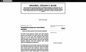 Khairulizzuansblog.blogspot.com thumbnail