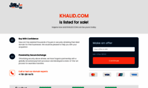 Khalid.com thumbnail