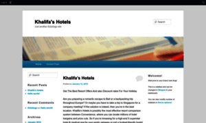 Khalifashotels.edublogs.org thumbnail