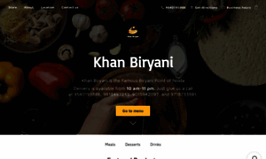 Khanbiryani.company.site thumbnail