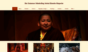 Khandrorinpoche.org thumbnail