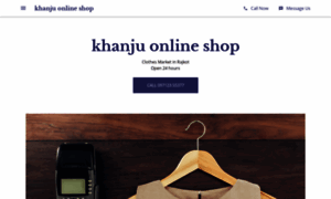 Khanju-online-shop.business.site thumbnail