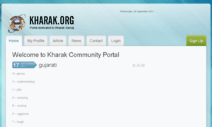 Kharak.org thumbnail