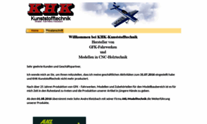 Khk-flugmodelle.de thumbnail