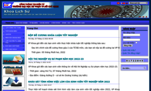 Khoalichsu.hcmup.edu.vn thumbnail