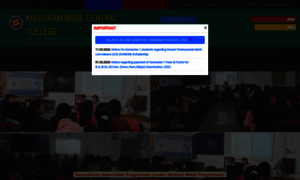 Khudirambosecentralcollege.com thumbnail