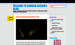 Khurambashir.wordpress.com thumbnail