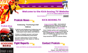 Kick-boxing.tv thumbnail