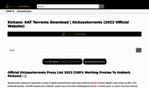 Kickasstorrents.bio thumbnail