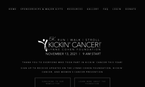 Kickincancer.com thumbnail