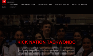 Kicknationtaekwondo.com thumbnail