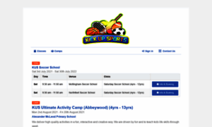 Kickup-sports.class4kids.co.uk thumbnail
