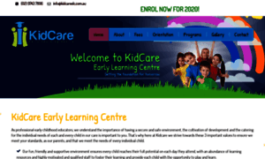 Kidcareelc.com.au thumbnail