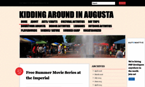 Kiddingaroundaugusta.wordpress.com thumbnail