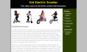 Kidelectricscooter.com thumbnail