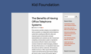 Kidfoundation.org thumbnail