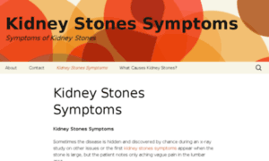Kidneystonessymptoms.org thumbnail