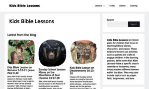 Kids-bible-lessons.org thumbnail