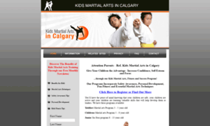 Kids-martial-arts-calgary.com thumbnail