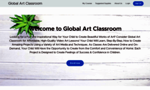 Kids-online-art-academy.teachable.com thumbnail