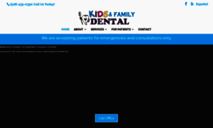 Kidsandfamilydental.com thumbnail