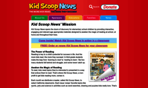 Kidscoopnews.org thumbnail