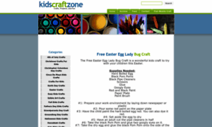 Kidscraftzone.com thumbnail