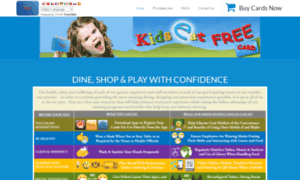 Kidseatfreecard.com thumbnail